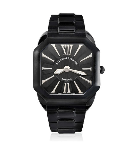 Backes & Strauss Watch W1 PM Black PVD Watch