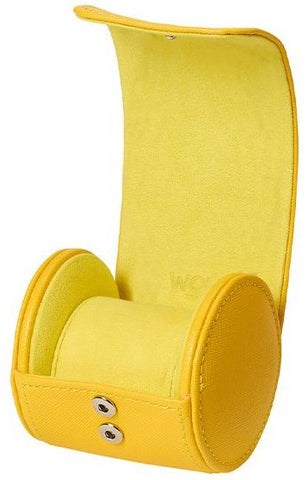 WOLF Watch Roll Black Tutti Frutti Yellow 680192