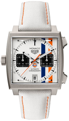 TAG Heuer Monaco Chronograph x Gulf Limited Edition Watch CAW218G.EB0393