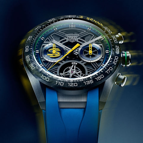 TAG Heuer Carrera Chronograph Extreme Sport x Senna Watch