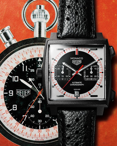 TAG Heuer Monaco Chronograph Stop Watch Limited Edition Watch