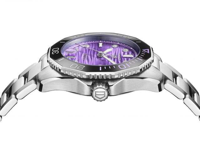 TAG Heuer Aquaracer Professional 300 Date Purple Watch