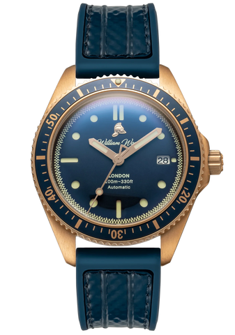 William Wood Watch Bronze Sapphire WWBS01