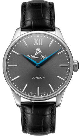 William Wood Watch Chivalrous Gun Metal WWCG01