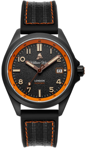 William Wood Watch Fearless Orange WWFO01