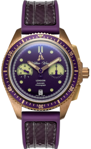 William Wood Watch Triumph Bronze Jubilee Purple Fire Hose