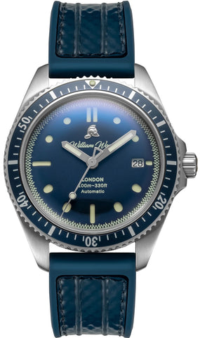 William Wood Watch Valiant Blue WWVB01