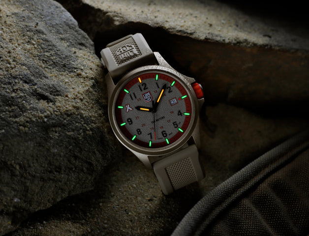 Luminox Bear Grylls Survival 3710 Land Series Watch XB.3717 - UV light view