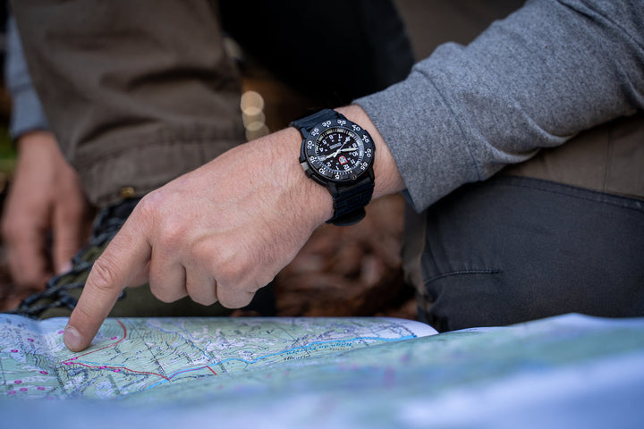 Luminox Sea Original Navy Seal 3000 Series Black Watch XS.3001.F - detail view