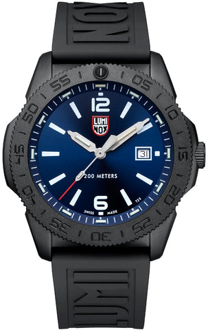 Luminox Pacific Diver Black Steel Blue Watch XS.3123.B