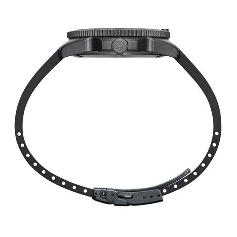 Luminox Pacific Diver Black Steel Red Watch