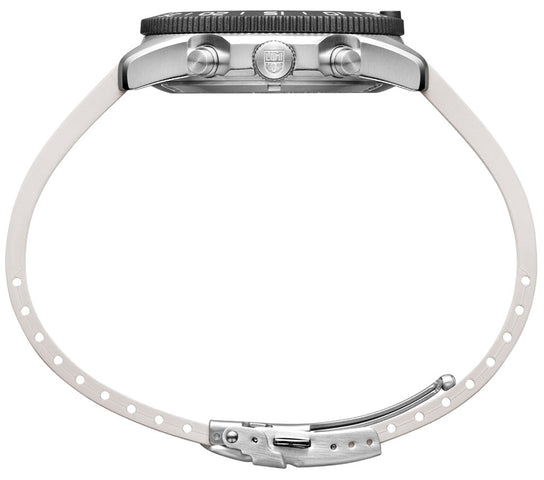 Luminox Sea Pacific Diver Chronograph 3140 Black White Watch XS.3141 - detail view