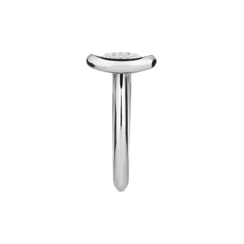 Gucci Horsebit 18ct White Gold and Diamond Ring