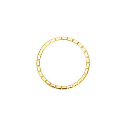 Chopard Ice Cube 18ct Yellow Gold Slim Ring