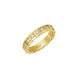 Chopard Ice Cube 18ct Yellow Gold Diamond Half Set Medium Ring