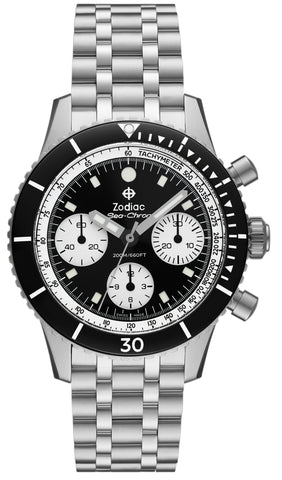 Zodiac Watch Sea-Chron Black ZO3604