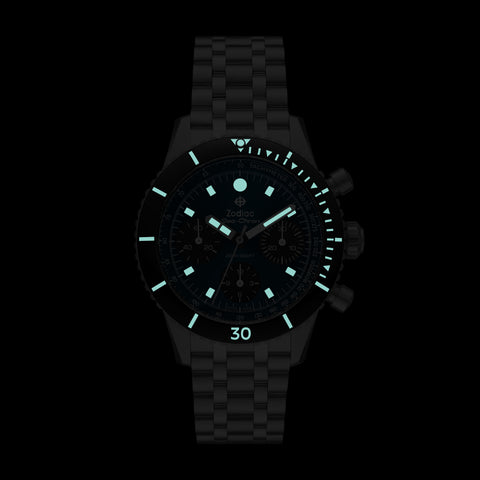 Zodiac Sea-Chron Blue Watch