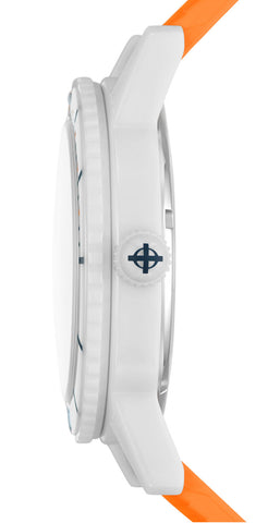 Zodiac Watch Super Sea Wolf Ceramic Orange D