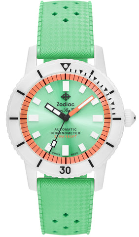 Zodiac Watch Super Sea Wolf Ceramic Green ZO9592