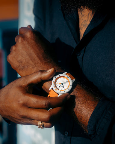 Zodiac Watch Super Sea Wolf Ceramic Orange D