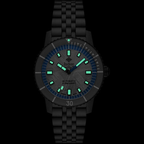 Zodiac Super Sea Wolf Meteorite Limited Edition D