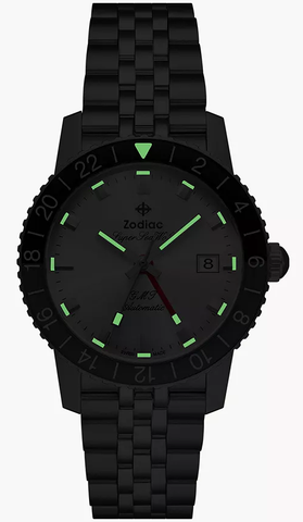 Zodiac Super Sea Wolf GMT Automatic Watch