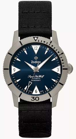 Zodiac Watch Super Sea Wolf Titanium Skin Diver ZO9219