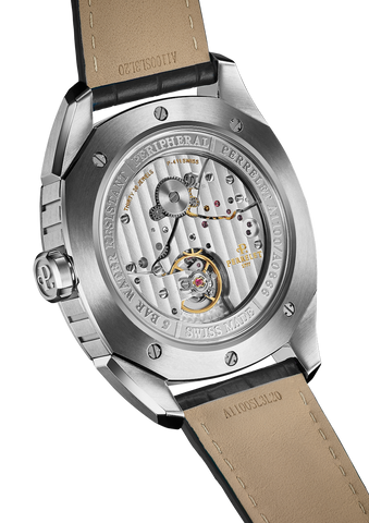 Perrelet LAB Peripheral 3 Hands & Date Salmon Watch