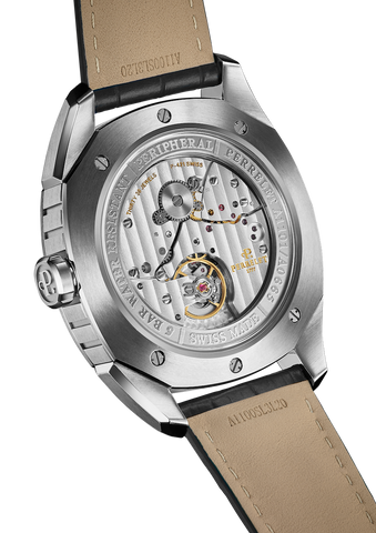 Perrelet LAB Peripheral Big Date Dual Time Salmon Watch