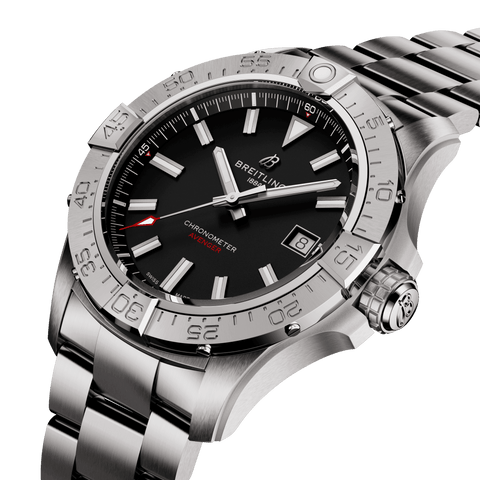 Breitling Avenger Automatic 42 Black Bracelet Watch