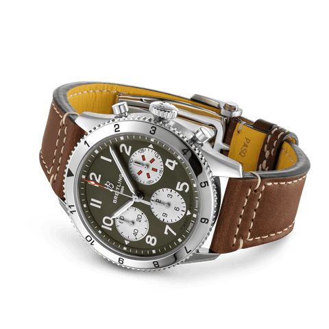 Breitling Classic AVI Chronograph 42 Curtiss Warhawk Watch
