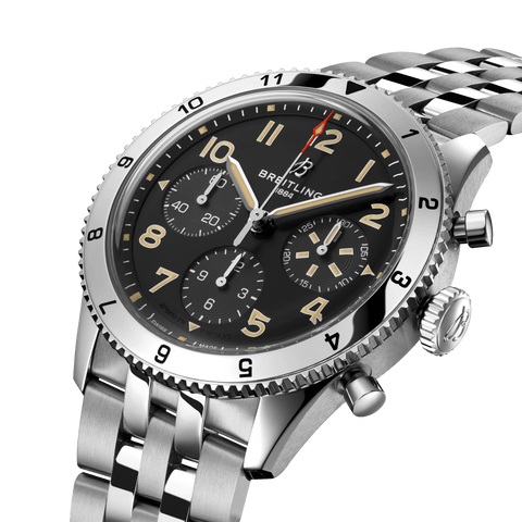 Breitling Classic AVI Chronograph 42 P-51 Mustang Bracelet Watch