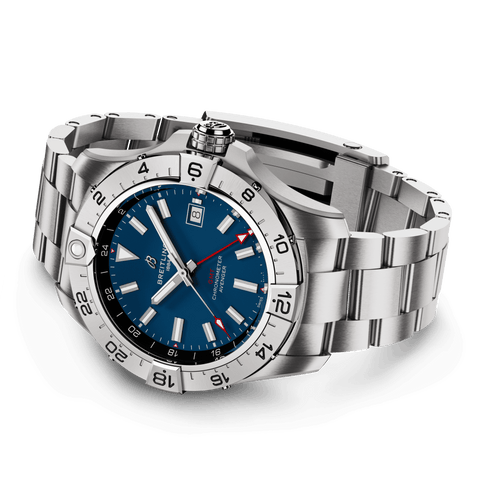 Breitling Avenger Automatic GMT 44 Blue Bracelet Watch