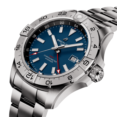 Breitling Avenger Automatic GMT 44 Blue Bracelet Watch
