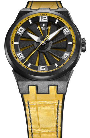 Perrelet Turbine Carbon Yellow Watch