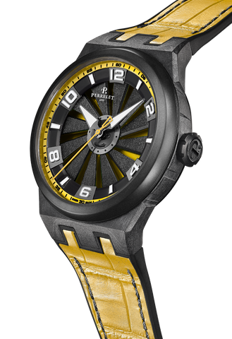 Perrelet Turbine Carbon Yellow Watch