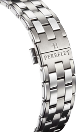 Perrelet Watch Turbine Titanium 41 Green Bracelet