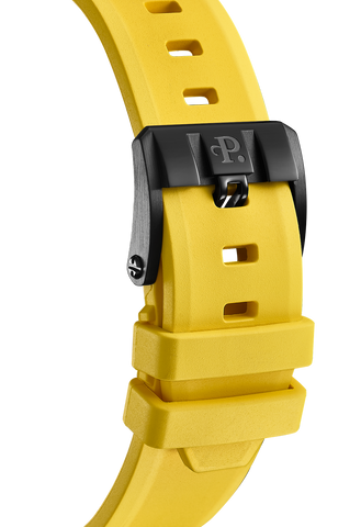 Perrelet Turbine Titanium 41 Yellow Watch