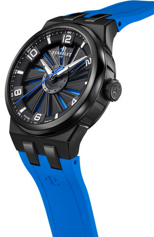 Perrelet Turbine Titanium 41 Blue Watch