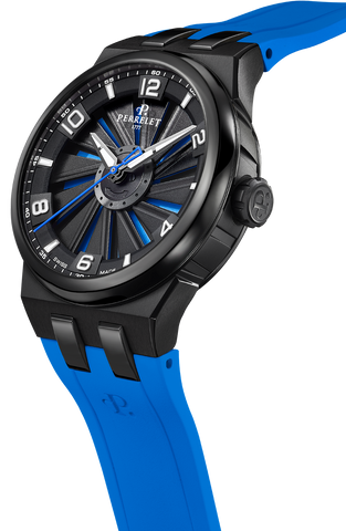 Perrelet Watch Turbine Titanium 41 Blue