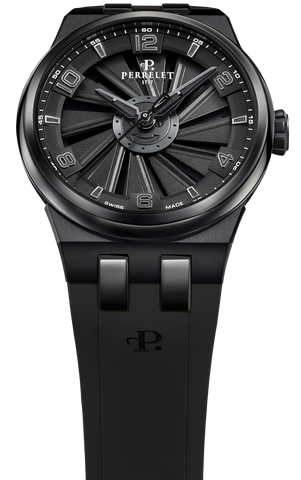 Perrelet Watch Turbine Titanium 41 Black