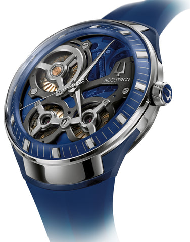 Accutron DNA Casino Blue Limited Edition Watch