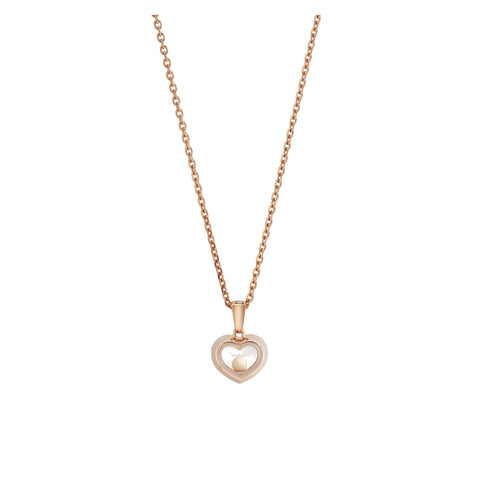 Chopard Happy Diamonds Icons 18ct Rose Gold 0.05ct Diamond Pendant