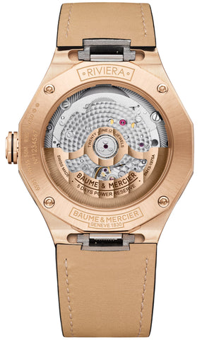 Baume et Mercier Riviera Automatic Rose Gold Watch