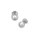 Chopard Happy Diamonds Icons 18ct White Gold 0.10ct Diamond Stud Earrings