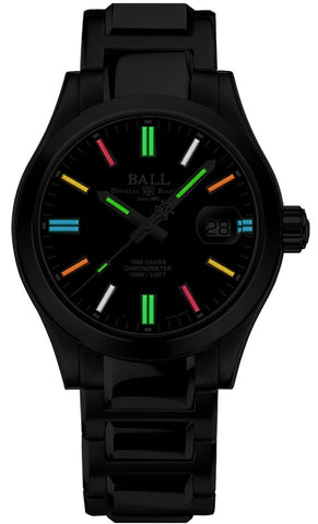 Ball Watch Company Engineer III Legend II 40mm Limited Edition Watch with black dial, steel bracelet, steel case