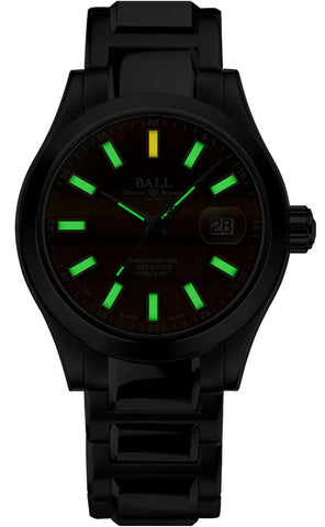 Ball Watch Company Engineer III Bright Path Limited Edition Watch with brown dial, steel bracelet, steel case