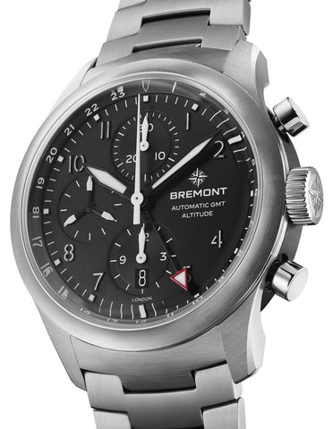 Bremont Altitude Chronograph GMT Black Bracelet Watch