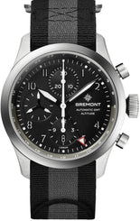 Bremont Watch Altitude Chronograph GMT Black Nato ALT42-CHR-G-SS-BK-N-S