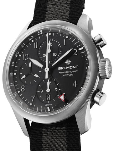 Bremont Altitude Chronograph GMT Black Nato Watch